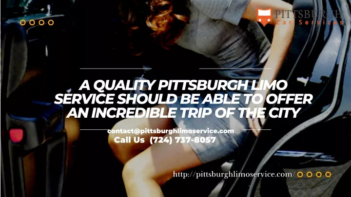 a quality pittsburgh limo service should be able