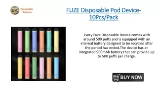 FUZE Disposable Pod Device