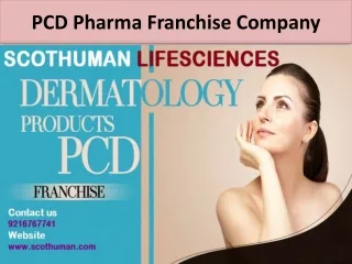 Understanding the Basics of PCD Pharma Franchise Company
