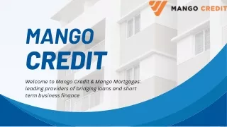 Get Bridging Loan at Mango Credit
