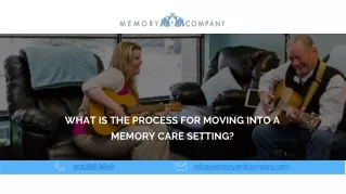 What Is the Process for Moving into a Memory Care Setting