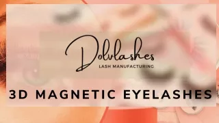 High-Quality 3D Magnetic Eyelashes