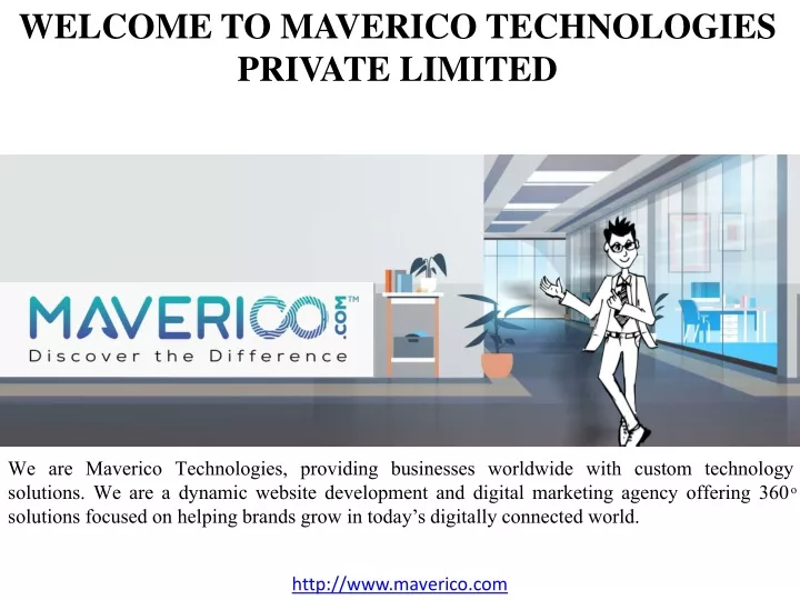 welcome to maverico technologies private limited