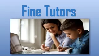 fine tutors
