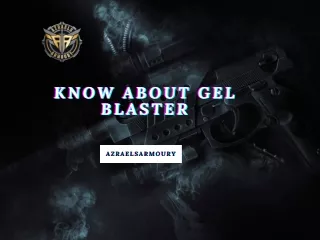 Gel Blaster Gun | Azraels Armoury | Australia