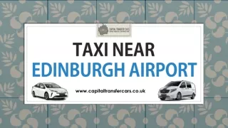 Taxi Near Edinburgh Airport