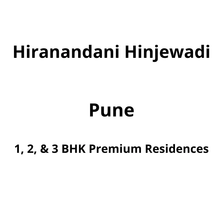 hiranandani hinjewadi