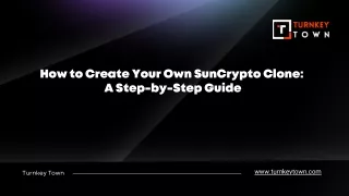 how to create your own suncrypto clone a step