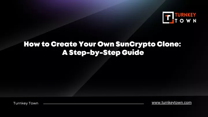 how to create your own suncrypto clone a step
