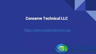 BIM Consultancy and Architectural Engineering Services UAE - Conserve Technical