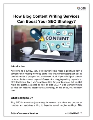 how blog content writing services can boost your