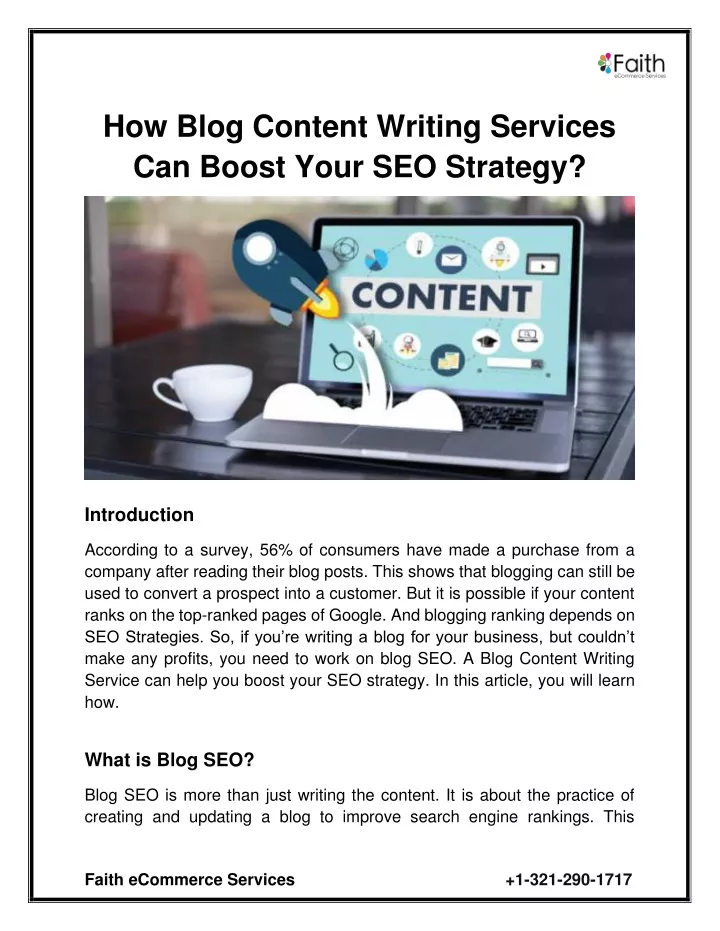 how blog content writing services can boost your