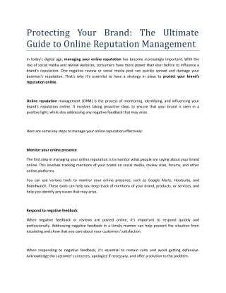 protecting your brand the ultimate guide
