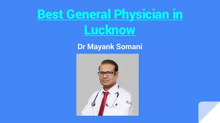 best general physician in lucknow