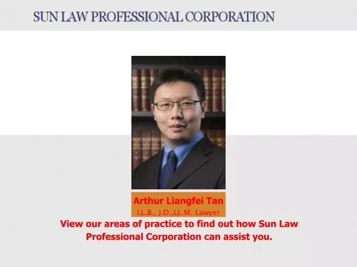 arthur liangfei tan ll b j d ll m lawyer