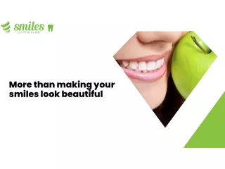 "Say Goodbye to Crooked Teeth with Clear Aligners at Smiles Unlimited!"