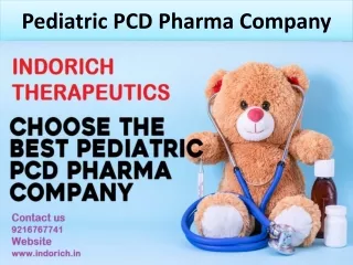 Pediatric PCD Pharma What You Need to Know About Child Friendly Medicine