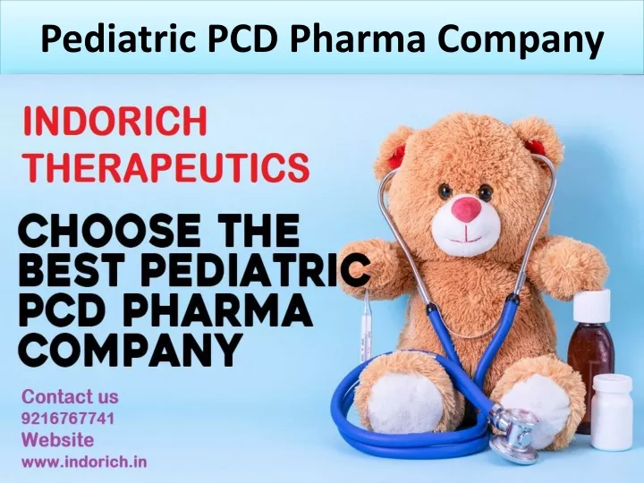 pediatric pcd pharma company