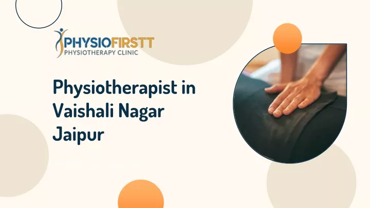 physiotherapist in vaishali nagar jaipur