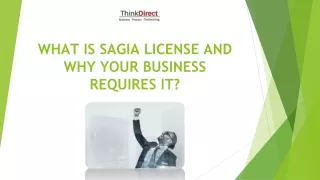 what is sagia license and why your business requires it