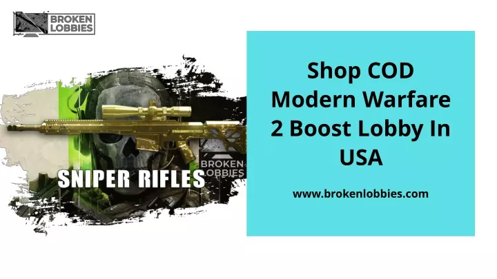 shop cod modern warfare 2 boost lobby in usa