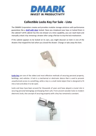 locks key