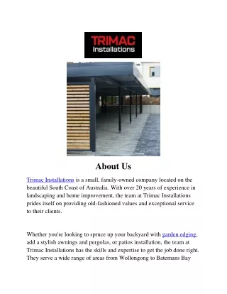 Trimac installations