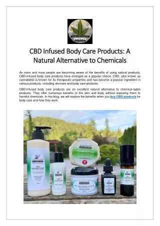 Buy CBD Products Online at The Best Price