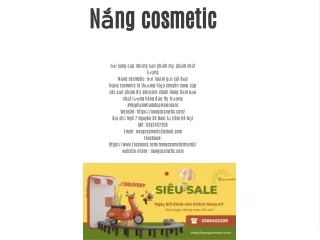 nắng cosmetic