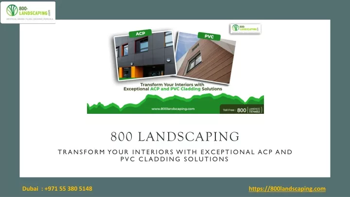 800 landscaping