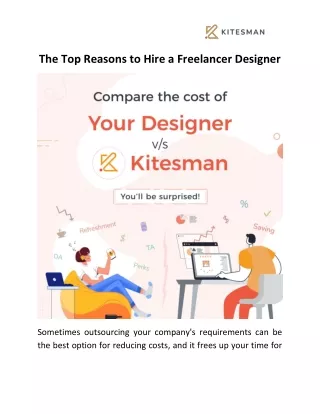Best Freelance designer in Asia  - Remote designer in India - Kitesman