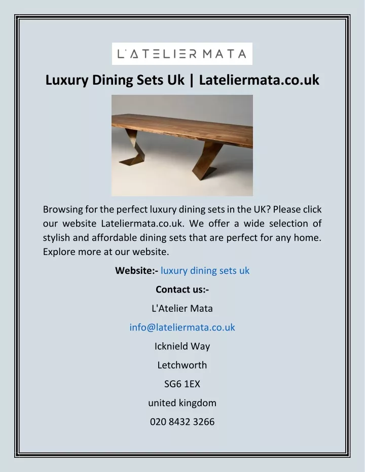 luxury dining sets uk lateliermata co uk