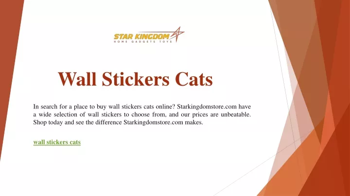 wall stickers cats