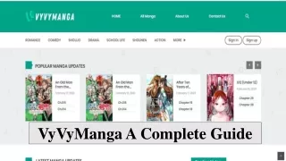 VyVyManga A Complete Guide