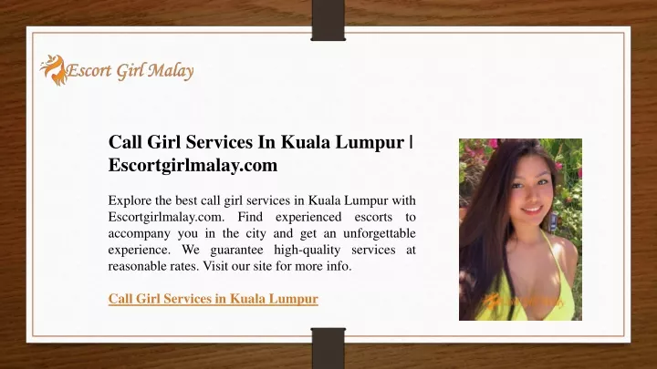 call girl services in kuala lumpur