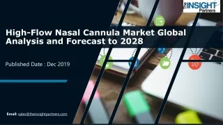 High-Flow Nasal Cannula Market Key Highlights and Future Opportunities