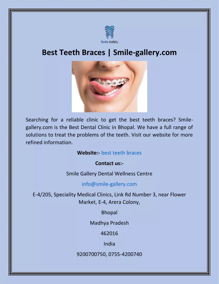 best teeth braces smile gallery com