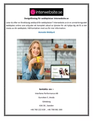 designf retag f r webbplatser interwebsite se