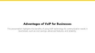 How a VoIP system can help your company
