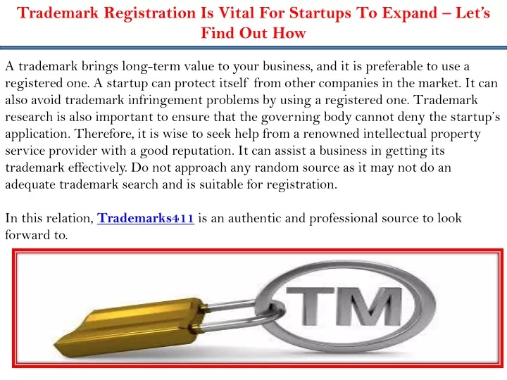 trademark registration is vital for startups