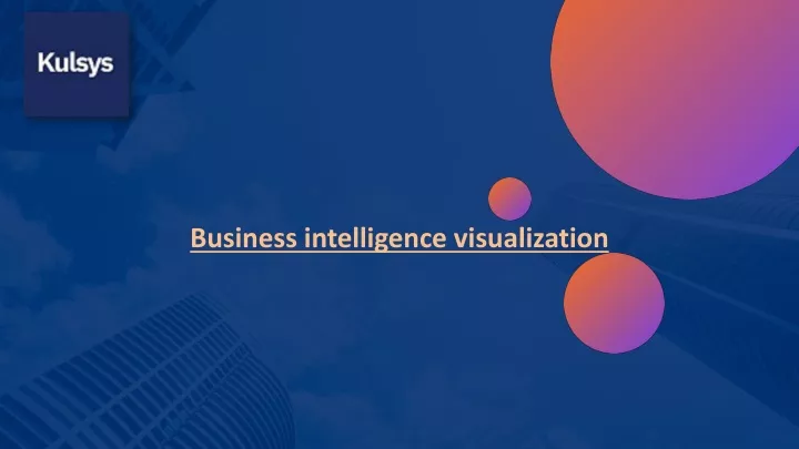 business intelligence visualization