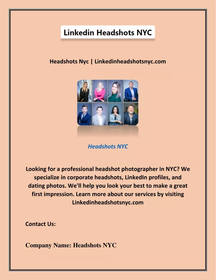 headshots nyc linkedinheadshotsnyc com