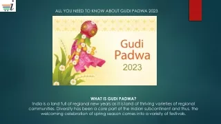 all you need to know about gudi padwa 2023