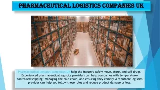 Freight Consulting Services