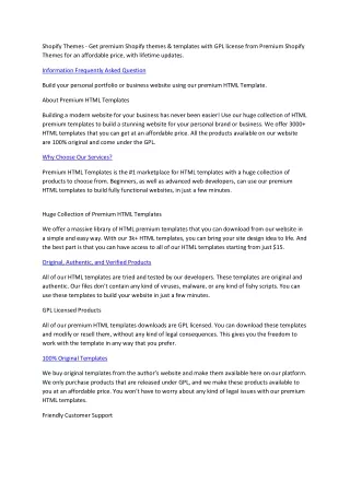 shopify themes get premium shopify themes