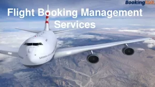 flight booking management services
