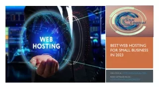 Best Web Hosting for Small Business in 2023
