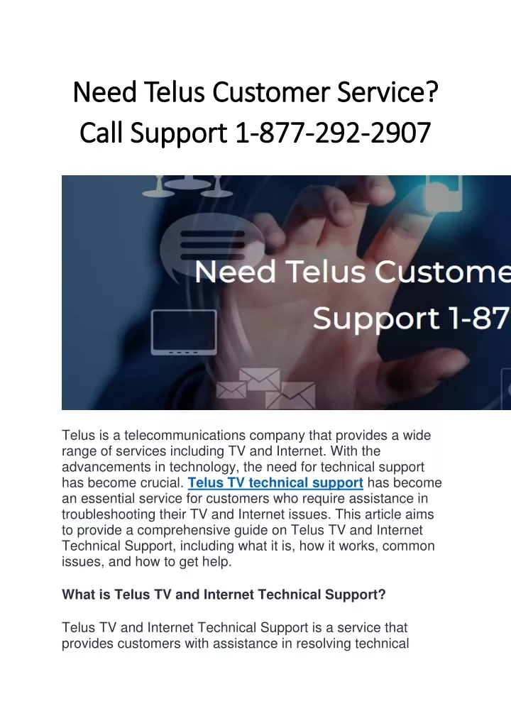 need telus customer service need telus customer