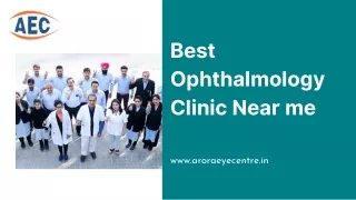 Best Ophthalmology Clinic Near me
