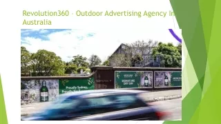 Revolution360 – Outdoor Advertising Agency In Australia